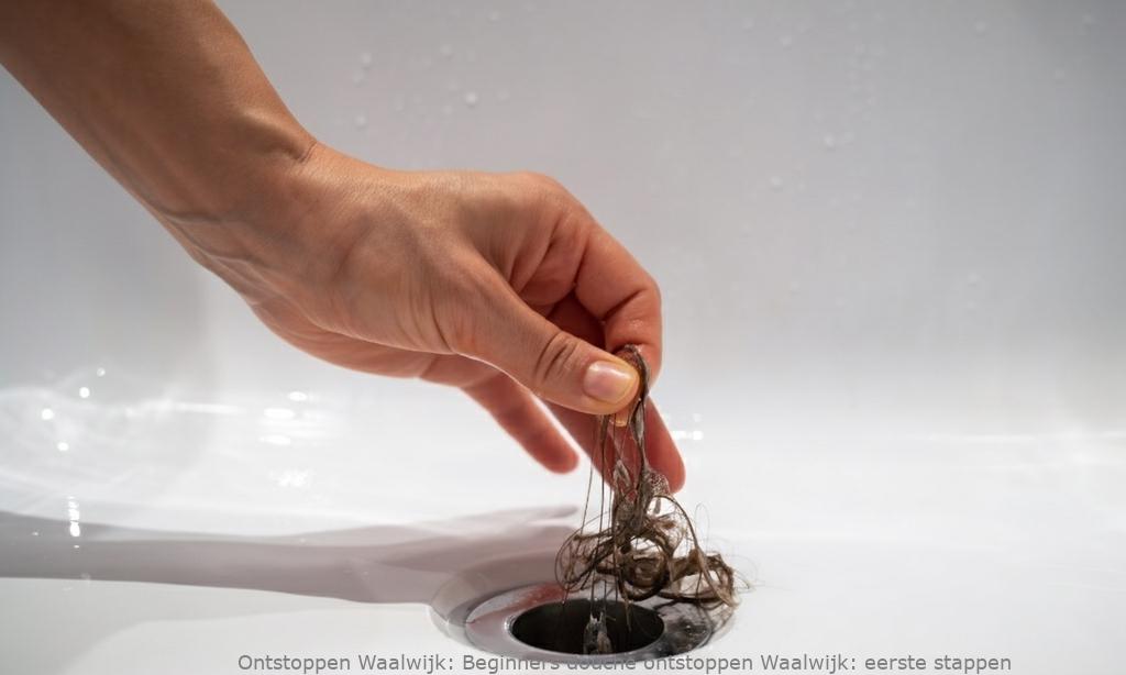 Beginners douche ontstoppen Waalwijk: eerste stappen