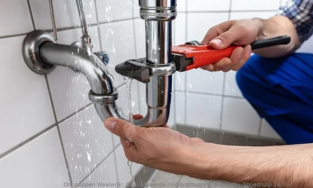 Geavanceerde rioolontstopping Waalwijk: Spoedhulp 24/7