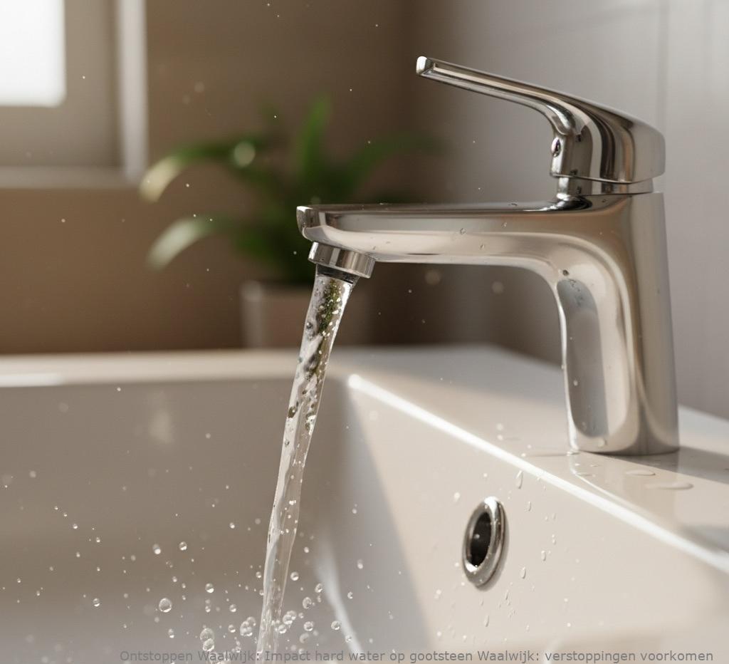 Impact hard water op gootsteen Waalwijk: verstoppingen voorkomen