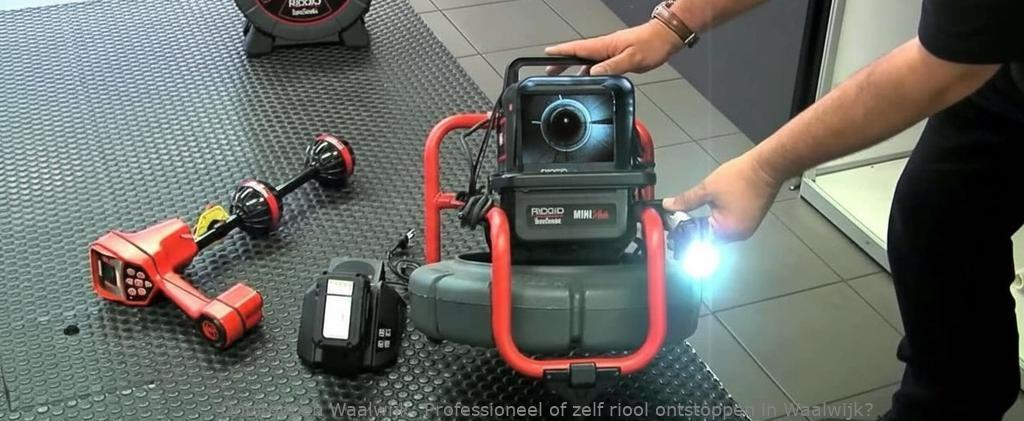 Professioneel of zelf riool ontstoppen in Waalwijk?