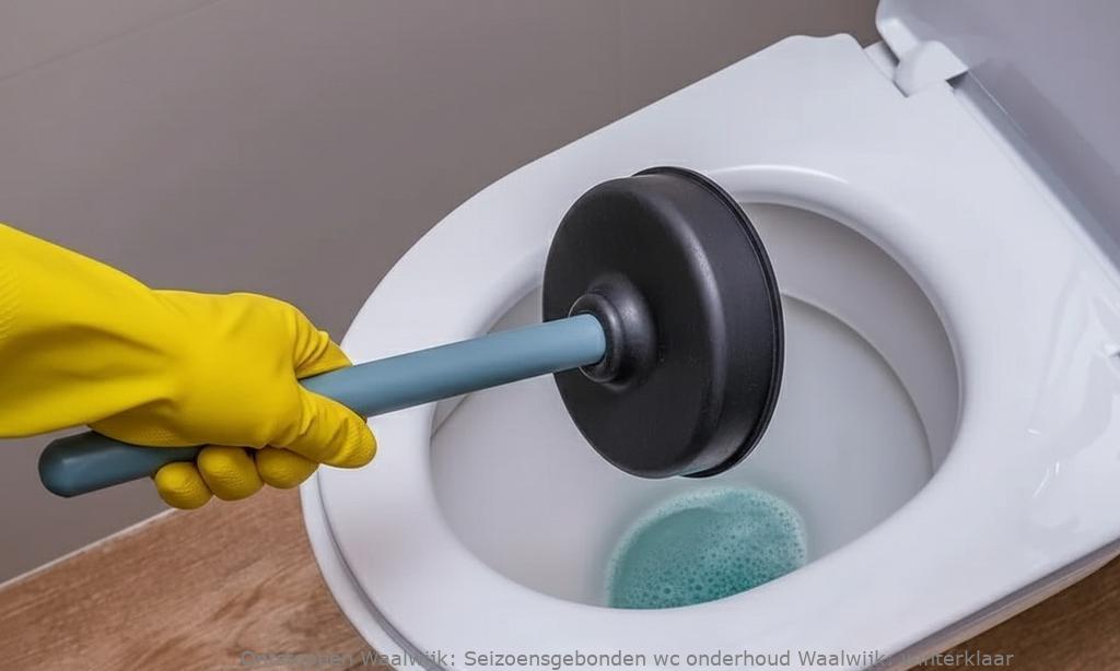 Seizoensgebonden wc onderhoud Waalwijk: winterklaar