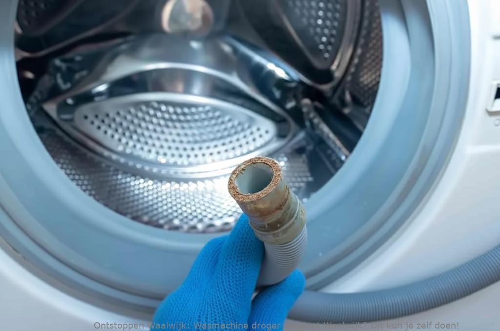 Wasmachine droger verstopt Waalwijk? Dit doe je zelf